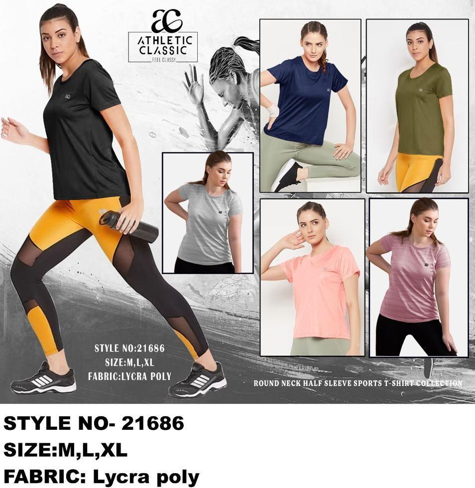 21686: Athletic Classic Women's Sports Tee